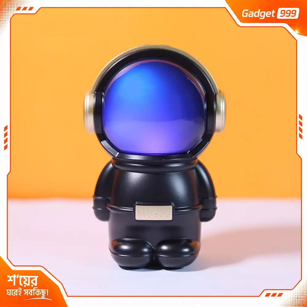 X808 Astronaut RGB ব্লুটুথ স্পিকার -অ্যাম্বিয়েন্ট লাইটিং ও প্রিমিয়াম সাউন্ড