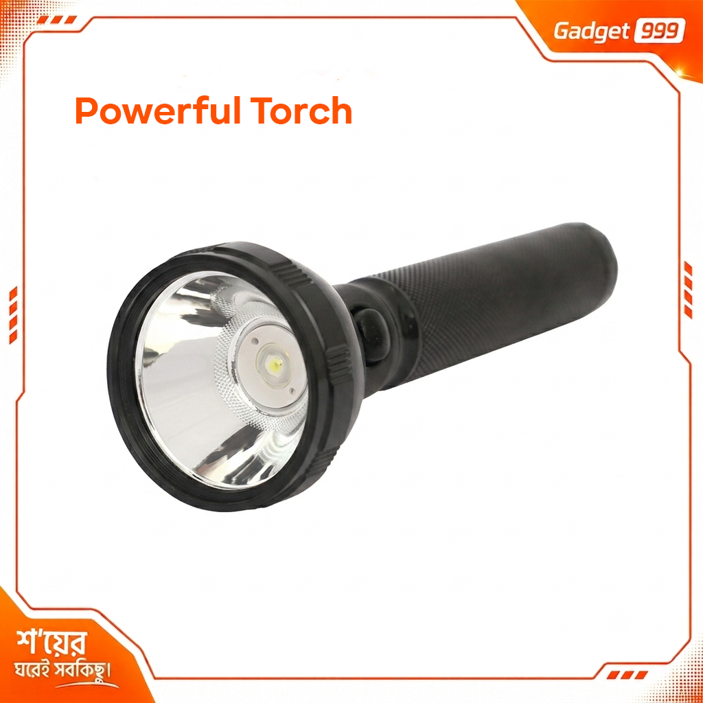 PL-023 5W লিথিয়াম রিচার্জেবল LED টর্চ লাইট