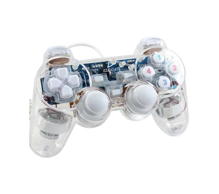 PC Mono Shock Joypad Game Controller for Windows PC – Wired USB Gamepad with Dual Analog Joysticks | পিসি মোনো শক ওয়্যার্ড ইউএসবি গেম কন্ট্রোলার