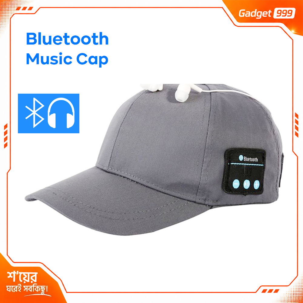 Bluetooth Music Smart Cap ক্যাপের মধ্যেই ব্লটুথ অডিও
