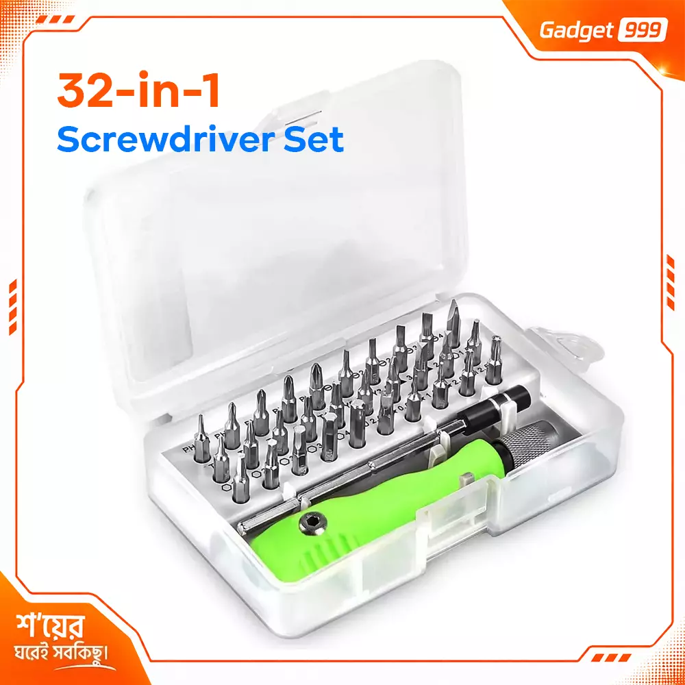 32-in-1 Multifunctional Screwdriver Set