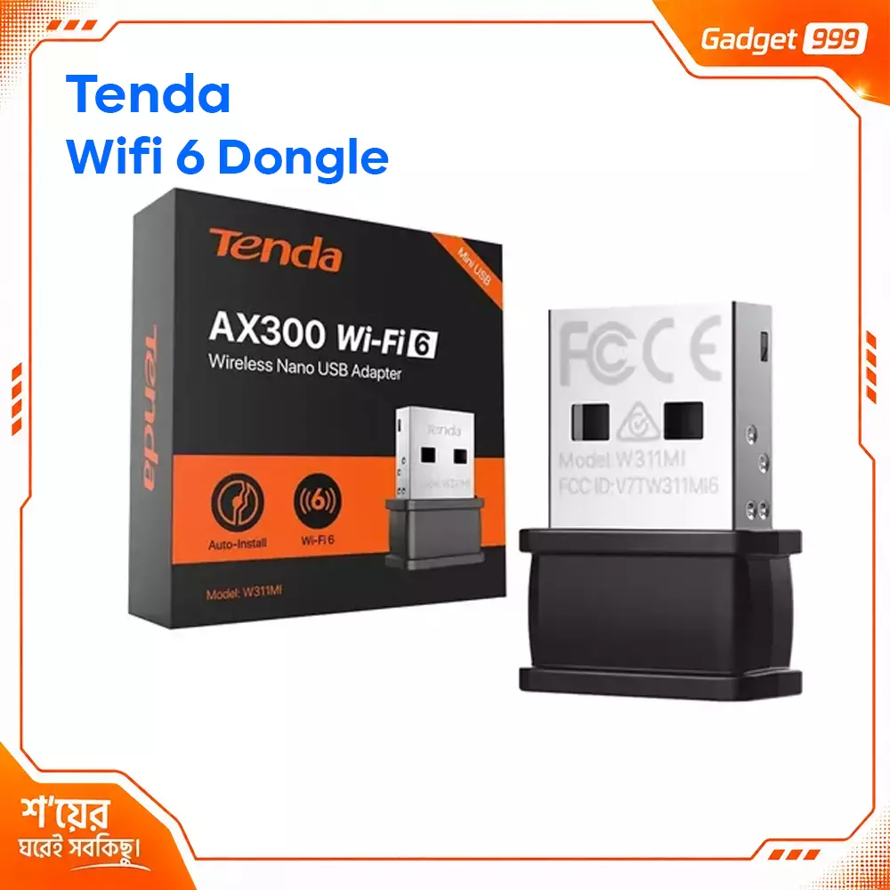 Tenda W311MI AX300 Nano USB WiFi Adapter