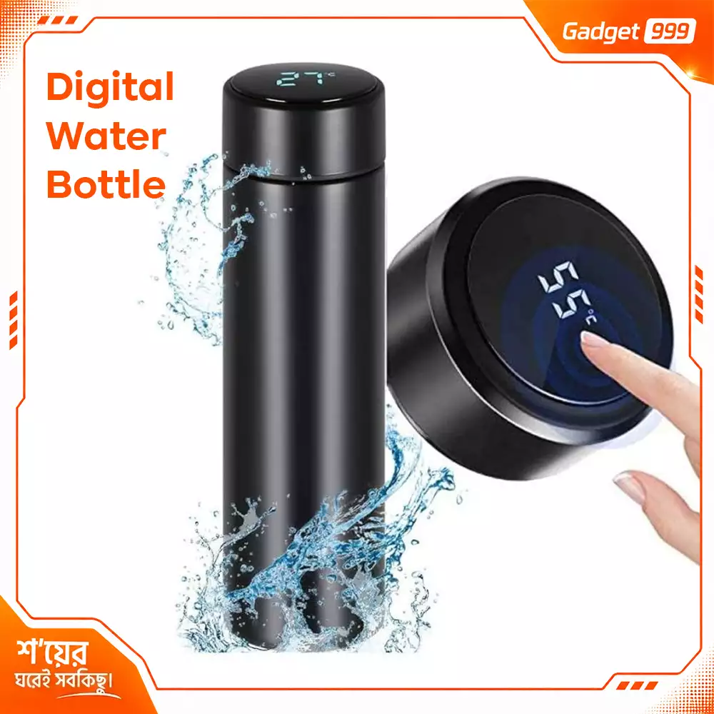 Smart Thermal Vacuum Watter Bottle with LED Temperature Display 500ml