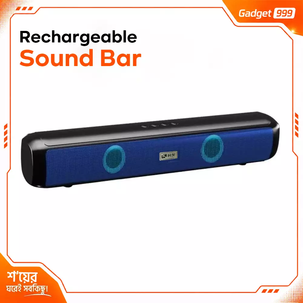 H16 Wireless Sound Bar – Bluetooth 5.0 & RGB Lighting