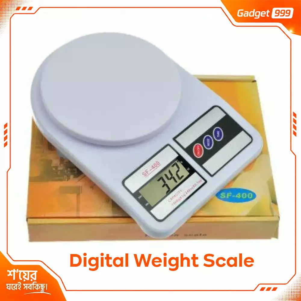 Digital Kitchen Scale 10kg SF-400 – LCD Display